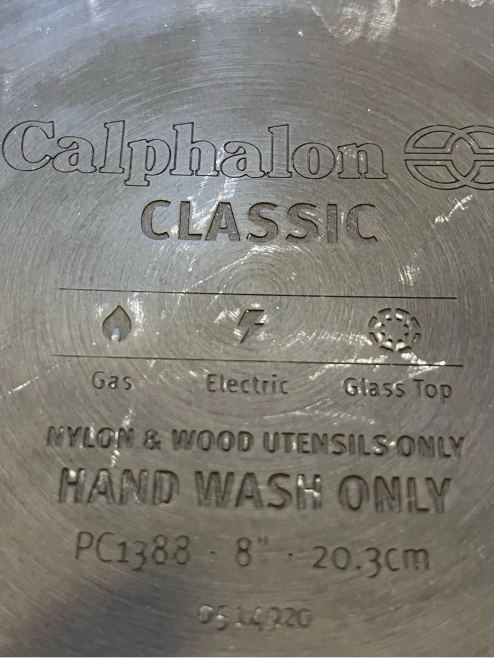 Calphalon® Ceramic Nonstick 8" and 10" Frying Pan Set, Silver Ash - Picture 5 of 5